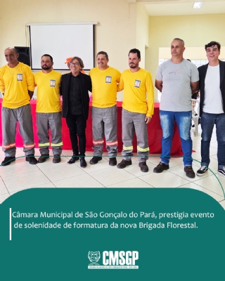 São Gonçalo do Pará agora conta com Equipe de Brigada Florestal
