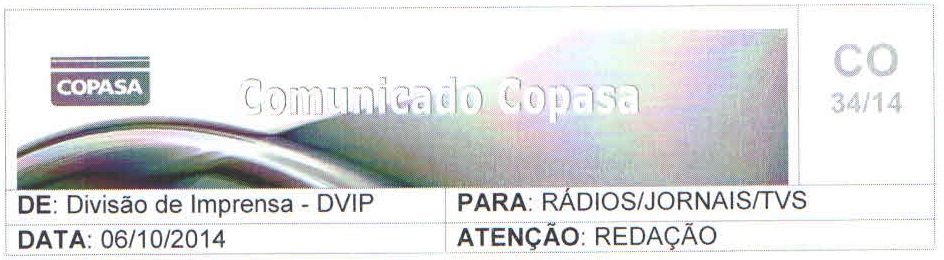 COMUNICADO COPASA