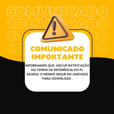 AVISO DE RETIFICAÇÃO