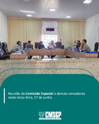 Comissão Especial discute Proposta de Emenda à Lei Orgânica do Município em São Gonçalo do Pará.