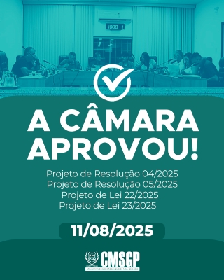 2ª Reunião Ordinária do 3º período de 2025