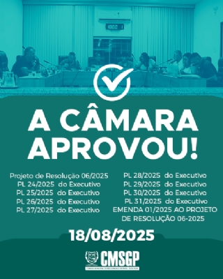 3ª Reunião Ordinária do 3º período de 2025
