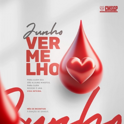 Junho Vermelho chegou